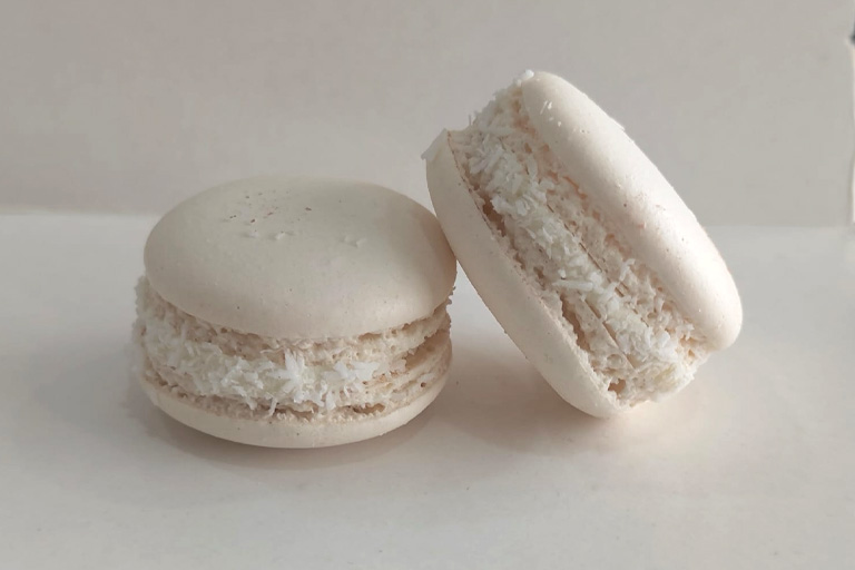 Coconut Macarons